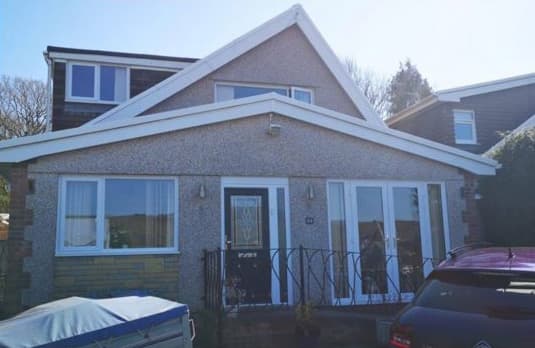 Property before ProPERLA Wall Coating - QES Exteriors