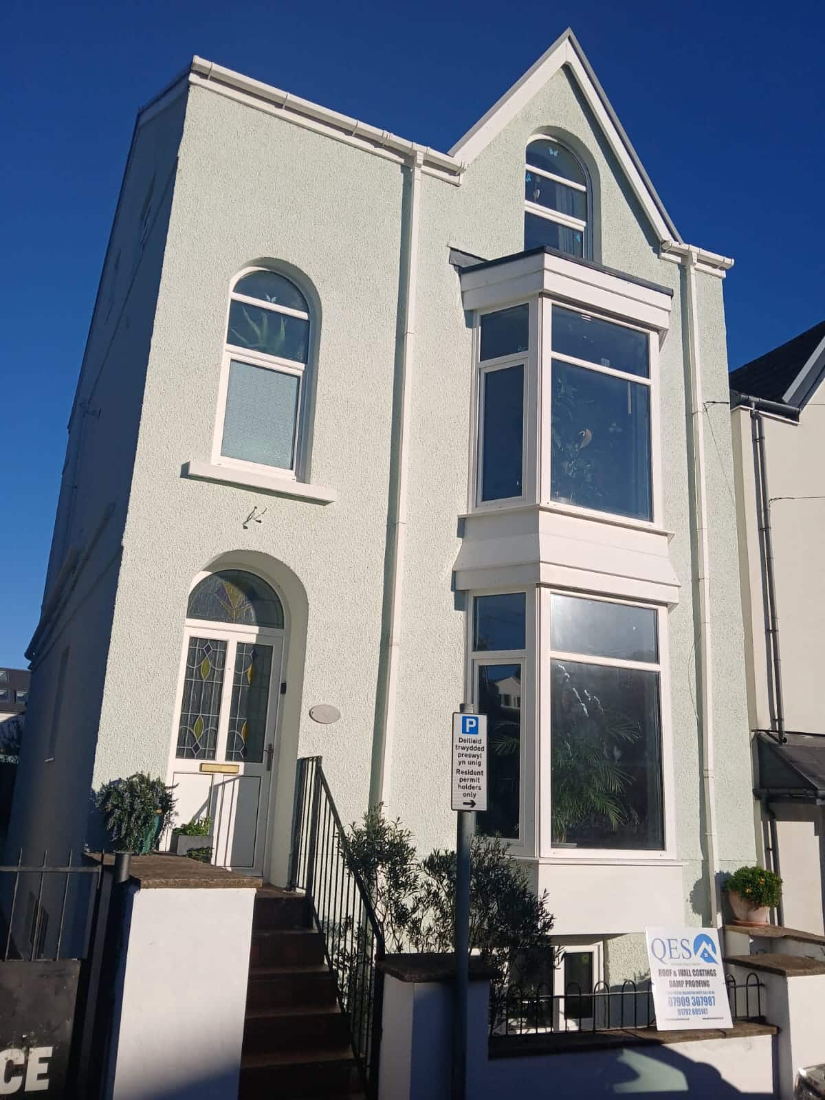 Before - exterior coating project, QES Exteriors