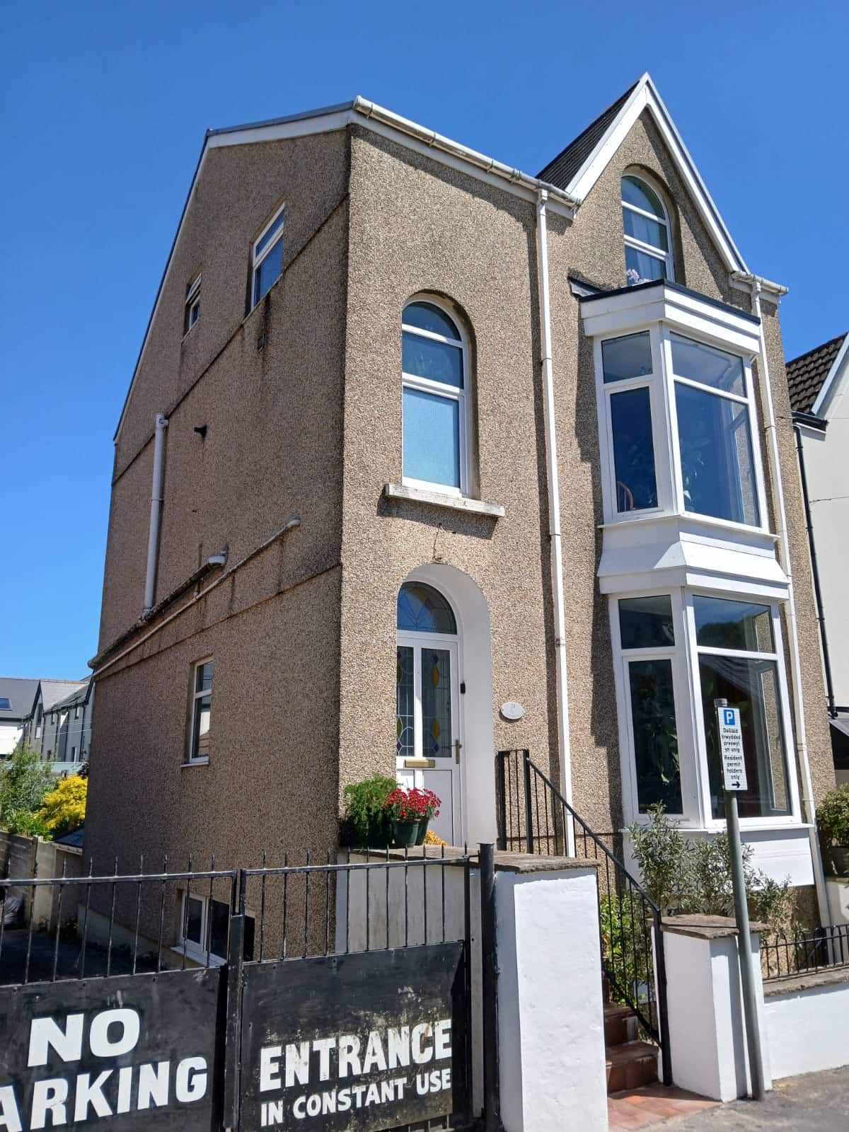 Before - exterior coating project, QES Exteriors